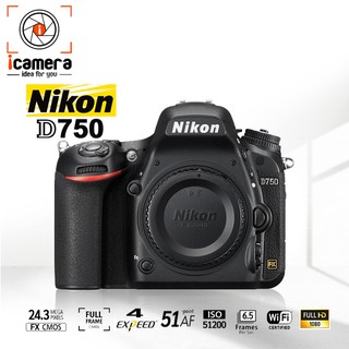.Nikon Camera D750 BODY [ Full Frame ] - รับประกันร้าน i camera 1ปี
