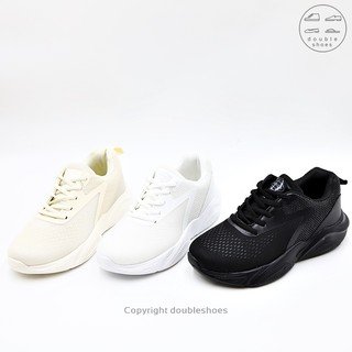 รองเท้าวิ่ง รองเท้าผ้าใบหญิง BINSIN By BAOJI รุ่น BNS723(สีดำ/ ขาว /แอปริคอท) ไซส์ 37-41