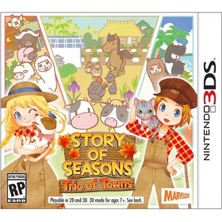 3DS : Story of Seasons - Trio of Towns [US]