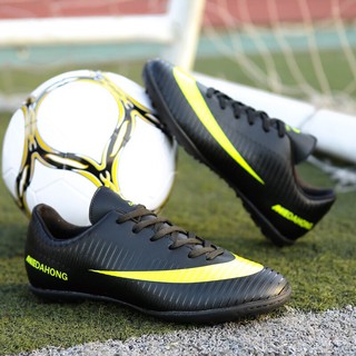 32-44 รองเท้าฟุตบอล รองเท้ากีฬา รองเท้าฟุตบอลเล็บหัก รองเท้าฟุตซอล high quality sport shoes TF soccer shoes futsal shoes