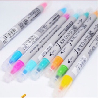 🔥ลดล้างสต็อก🔥Zig clean color f ปากกาสี (ปกติ40บาท)ลดเหลือแท่งละ 25 บาทเท่านั้น 💓