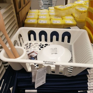 IKEA แท้ค่ะ ขายถูกมาก ที่คว่ำจาน ที่คว่ำแก้ว ที่เก็บช้อน FLUNDRA