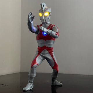 ❈ของเล่น และของสะสม รุ่นส่องสว่างของ Xplus x-plus SHF Ultraman Ace Combat posture สีปกติที่มีรูปแบบเดียวกัน B01
