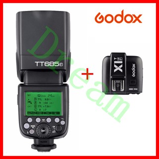Godox TT685 TT685F 2.4G HSS 1/8000s TTL GN60 Speedlite for Fuji X-T20 X-T2 X-T1 X-T10 X-A3