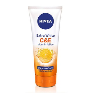 นีเวีย NIVEA Extra White C & E Vitamin Lotion โลชั่น เอ็กซ์ตร้า ไวท์ ซี แอนด์ อี วิตามิน โลชั่น วิตามินซีและอีเข้มข้น.