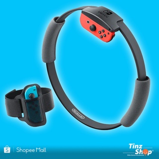 Nintendo Switch Ring Fit Adventure Zone Asia English นินเทนโดสวิทซ์ ริงฟิต กล่องภาษาอังกฤษ (แผ่นเกม+Ringcon+Leg strap)