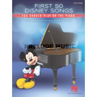 First 50 Disney Songs You Should Play on the Piano (HL00274938)