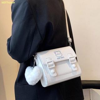 ขายดีเป็นเทน้ำเทท่า#😍😘French niche design กระเป๋าใบเล็กหญิง 2021 ใหม่กระเป๋าสะพายไหล่ข้างเดียวคุณภาพสูงน่ารักทุกคู่