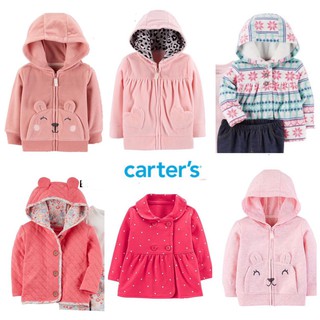 Carter's เสื้อกันหนาวเด็ก 0-24 เดือน โทนชมพู