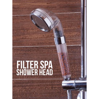 ฝักบัวสปาน้ำแร่ เพื่อสุขภาพ ฝักบัวกรองน้ำ ฝักบัวกรองคลอรีนและสิ่งสกปรก Filter Spa Shower Head