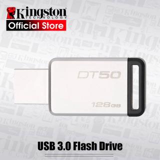 Kingston USB 3.0 Pendrive 128GB USB Flash Drive USB 3.1 memoria Metal Pen Drive Memory Stick cle usb DT50 128gb Pendrive