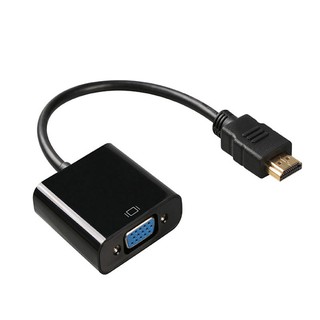 อะแดปเตอร์แปลง HDMI เป็น VGA Audio Video สำหรับ PC แล็ปท็อป แท็บเล็ต