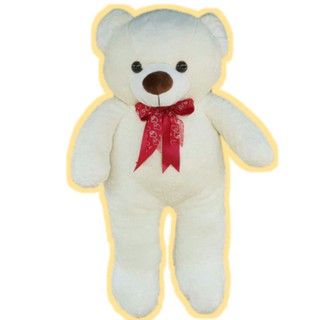 ตุ๊กตาหมีเทดดี้ ขาวครีม สูง 1 เมตร มีบริการเก็บเงินปลายทาง