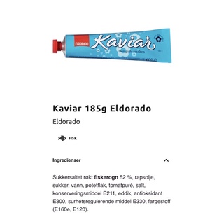 Kaviar 185g Eldorado