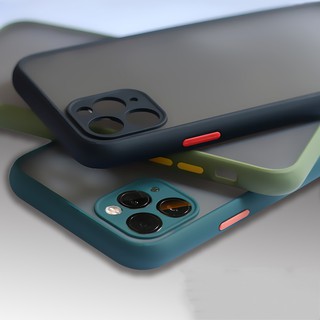 แบบใส Matte Case For เคส iPhone 11 Pro Max เคสไอโฟน Case iPhone 6/6S 7+ 8 Plus SE 2020 X Xs Max XR Full Cover Case