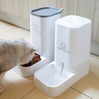 💎[LOSELY FAVOR] ที่ให้อาหารแมว หมา ที่ให้น้ำแมว หมา อัตโนมัติ ชามอาหารแมว ชามน้ำแมว