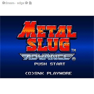 ✜♙❧❀dream- edge❀♘ตลับ GBA Metal Slug Advance (U)