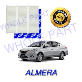 กรองแอร์ filter ฟิลเตอร์ แอร์รถยนต์ นิสสัน มาร์ช-อะเมร่า Nissan March-Almera (LC-HDOA)