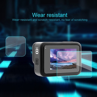 สติกเกอร์ดูดฝุ่น 200 ชิ้น สำหรับทำความสะอาดหน้าจอกล้อง มือถือ แท็บเล็ต LCD MNKG Gopro hero8 film set