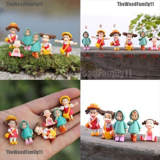 [ thf ] ตุ๊กตาเด็กจิ๋ว สำหรับตกแต่งสวนถาด