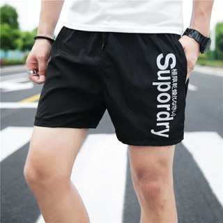 🔥กีฬา / การพักผ่อน / ทำงาน💛เท่สุดๆ Summer Stripe Shorts กางเกงขาสั้นผู้ชาย กางเกงผ้าร่มเนื้อดี กางเกงผ้าร่มมีแถบ รุ่น