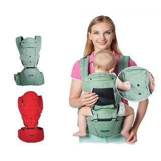 MIMIPAPA เป้อุ้มเด็ก (คละสี) สามารถนั่งและนอนได้ พาสเทล(Pastel) สะพายหน้าและสะพายหลังได้ 婴儿抱袋