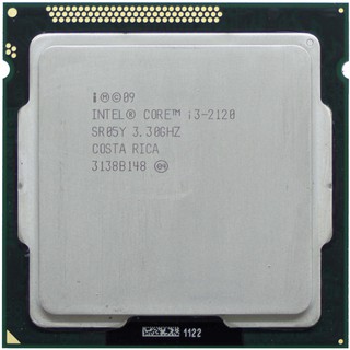 ซีพียู CPU Intel Core i3-2120 3.3 GHz 2คอ4เทรด 65W LGA 1155 ฟรีซิลิโคลน1ซอง i3 2120 kBYD