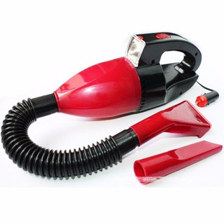 Coco Car Vacuum Cleaner (Black/Red) เครื่องดูดฝุ่นดูดในรถยนต์ ไฟ 12V80W (Black/Red)