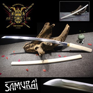 Japanese Samurai Sword Katana ดาบซามูไร คาตานะ นักรบ ญี่ปุ่น Japan 日本の武士の剣 มีดดาบ Ninja นินจา Handmade ใบดาบลับคมพิเศษ