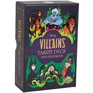 [ไพ่แท้-พร้อมส่ง] Disney Villains Tarot Deck ไพ่ทาโรต์ ไพ่ออราเคิล ไพ่ยิปซี ไพ่ทาโร่ villain villian villians oracle